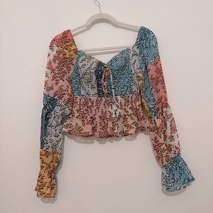 NWT Maris Dehart Blouse - Size M